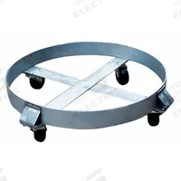 APPROVED VENDOR Drum Dolly: 800 lb Load Capacity, For 55 gal Container Capacity, Round, (4) Swivel (MPN 6FVH6). Key specifications — Caster/Wheel Configuration: (4) Swivel; For Container Capacity: 55 gal; Deck Shape: Round; Brand: APPROVED VENDOR.