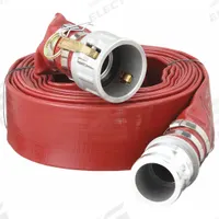 Water Discharge Hose: 6 in Hose Inside Dia., 50 ft Hose Lg, 82 psi, Red, 6 in x 6 in Fitting Size (MPN DPK600-50CE-G). Key specifications — Brand: APPROVED VENDOR; Temp. Range: 5° to 150°F; Hose Color: Red.