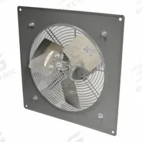 Exhaust Fan: Direct Drive, 16 in Blade, 1/4 hp, 2,370 cfm, 115V AC, 1 ph, Totally Enclosed (MPN P16-2). Key specifications — Frame Finish: Powder Coated; Blade Material: Galvanized Steel; Assembled: Assembled; Brand: CANARM; Nameplate Voltage: 115V AC; Frame Material: Steel; Guard Type: Intake; Motor Type: Single Phase.