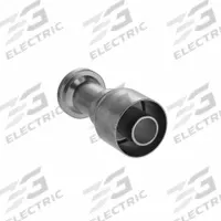PARKER Hydraulic Crimp Fitting: Steel x Steel, Straight, -20 For Hose Dash Size, Male x Genderless (MPN 16A43-20-20). Key specifications — Fitting Gender: Male x Genderless; Fitting Connection Type: Flange x Crimp; Thread Size: 0.511"-27; For Hose Dash Size: -20; Brand: PARKER.