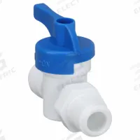 USA INDUSTRIALS Manual Two-Way Ball Valve: 1/4 in, Acetal, Straight, 115 psi Max. Pressure (CWP) (MPN ZUSA-VLV-78). Key specifications — Brand: USA INDUSTRIALS; Handle: Wedge.