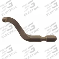 SHAVIV Deburring Replacement Blade: B25C, Carbide (MPN 151-29110). Key specifications — Blade Trade Number: B25C; Primary Material Application: Aluminum; Brand: SHAVIV.