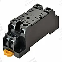 OMRON Relay Accessory: 10 A Rating, DIN-Rail & Surface Socket Mounting, 8 Pins, K Socket (MPN PYFZ-08-E). Key specifications — Brand: OMRON.