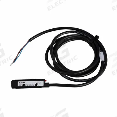 EATON Photoelectric Sensor: M18 Threaded, 20-264V AC & 15-30V DC, NPN - Cylindrical Sensors with Non-Terminated Cables
