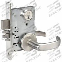 ASSA ABLOY ACCENTRA Door Lockset: Classroom Lever Locksets, Chrome, LFIC (MPN PBR88182FL x 626). Key specifications — Ligature Resistance: Not Ligature-Resistant; Brand: ASSA ABLOY ACCENTRA; Visual Indicator Message: No Message; Lockset Style: Pacific Beach; ADA Compliant: No; Finish: Satin Chromium-Plated.