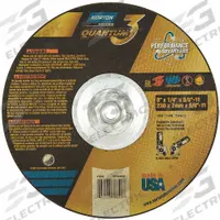 NORTON Depressed Center Grinding Wheel: Type 27, 9" x 1/4" x 5/8"-11, Ceramic, 20 Grit, Quantum 3 SG (MPN 66253370849). Key specifications — Series: Quantum 3 SG; Brand: NORTON.