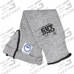 MCR SAFETY Knit Sleeve: Cut Level A2, 14 in Lg, Universal, Dyneema® Diamond, 10 ga Thick, Gray (MPN 9314D10). Key specifications — attr1236399: Gray; attr1236392: MCR SAFETY.