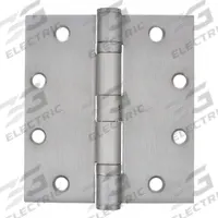 BEST Butt Hinge: Steel, Full Mortise, 2 in Leaf Wd (MPN FBB179NRP 5X4 5 DOOR HINGE 26D STL). Key specifications — Removable Pin: No; Bearing Type: Ball; Material: Steel.
