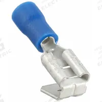 GRAINGER Wire Disconnect: Blue, Vinyl, Partial Coverage, 0.25 in x 0.032 in Tab (MPN 31A493). Key specifications — attr1307662: Socket/Tab; attr1307676: GRAINGER.