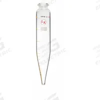 LK INDUSTRIES Centrifuge Tube: 100 mL, Centrifuge Tube, 14 mm Body Dia, 203.2 mm Overall Ht, Rubber (MPN S10C). Key specifications — Graduated: Yes; Includes Closure: Yes; Body Color: Colorless; Brand: LK INDUSTRIES; Bottom Shape: Conical.