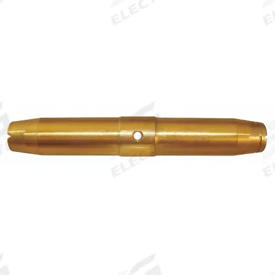 LOOS Turnbuckle Body: 2 1/4 in Overall Lg, Brass, 4,600 lb Working Load Limit - Turnbuckle Pipe-Style Bodies