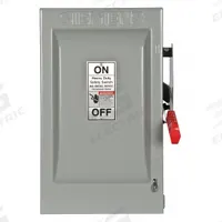 SIEMENS Safety Switch: Non-Fusible, 60 A, Single Phase, 600V AC, Galvanized Steel, Indoor (MPN HNF262). Key specifications — attr867131: SIEMENS.
