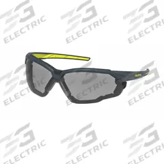 HEXARMOR Safety Glasses: Gray 23% Lens Color, Full-Frame, TruShield®, UV Protection, NX1G Series (MPN 11-32007-02). Key specifications — Series: NX1G; Lens Color: Gray 23%; Frame Color: Gray/Yellow; Brand: HEXARMOR.