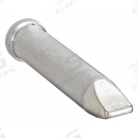 WELLER Soldering Tip: XT Series, Chisel, 3.2 mm W, 40 mm Lg (MPN T0054470299). Key specifications — Compatible Handpiece Manufacturer Model Number: WXP 120; Manufacturer Part Number: T0054470299; Brand: WELLER.