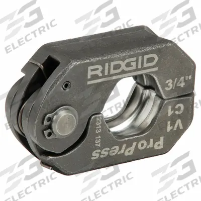 RIDGID Press Tool Jaw: 3/4 in Pipe, Copper/Stainless Steel - Jaws for Compact Press Tools