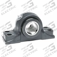 MOLINE BEARING Pillow Block Bearing: 6 15/16 in Bore, Fixed, Cast Iron, 7 1/2 in Shaft Ht, 4 Holes (MPN 19341615). Key specifications — Maximum Speed: 750 RPM; Mounting Bolt Size: 1 in; Brand: MOLINE BEARING.