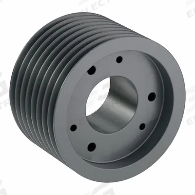APPROVED VENDOR V-Belt Pulley: 5V925, 8 Groove, 9.25 in OD, Bushed Bore - Bushed-Bore Cast-Iron Wedge V-Belt Pulleys