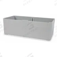 VIDMAR Bin Cup: 3 in x 6 1/8 in, 2 1/8 in Overall Ht, Gray, BN2548. Key specifications — Color: Gray; Product Type: Bin Cup; Brand: VIDMAR; Includes Dividers: No; Manufacturer Part Number: BN2548.