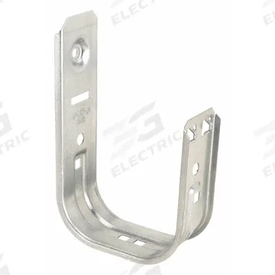 B-LINE BY EATON J-Hook: Screw-On with Locking Latch, 4 in Max. Bundle Dia. - Wall Mount J-Hooks