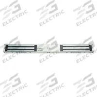 ALARM CONTROLS Electromagnetic Lock: 19 3/4 in Lg, 1 in Wd, 1 7/8 in Ht (MPN 600D). Key specifications — Release Delay: Instantaneous; Series: 600; Material: Aluminum; Brand: ALARM CONTROLS.