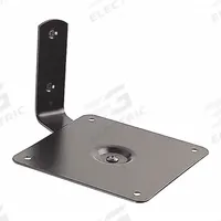 VIDEO MOUNT PRODUCTS Speaker Mount: Wall, Max. 12 lb, Fixed, 180° Swivel, Powder Coated, Black, 1 PR (MPN SP007). Key specifications — Manufacturer Part Number: SP007; Finish: Powder Coated; Includes Mounting Hardware: Yes; Material: Steel; Mounting Location: Wall; Brand: VIDEO MOUNT PRODUCTS; Color: Black.