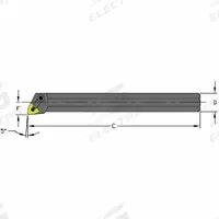ULTRA-DEX USA Indexable Boring Bar: A16S MWLNR3 (MPN 957-000-160). Key specifications — attr257292: A16S MWLNR3.