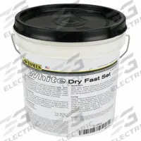 JE TOMES Concrete Repair Compound: Tomes, Cement, 10 lb Container Size, Pail, White (MPN GRA-107-W). Key specifications — Color: White; Series: Tomes; Brand: JE TOMES; Compatible Materials: Concrete & Masonry.