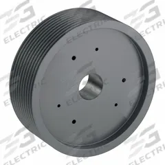 APPROVED VENDOR V-Belt Pulley: 5V2120, 10 Groove, 21.2 in OD, Bushed Bore, J, Quick Detachable (MPN 105V2120J). Key specifications — Pulley Industry Number: 5V2120; Pitch Diameter: 21.2 in (5V); For Belt Section (broad, with similar types): 5V or 5VX.