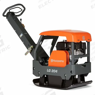 HUSQVARNA Plate Compactor: 19 69/100 in Plate Wd - Gas-Powered Tamping Rams & Plate Compactors