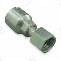 AEROQUIP Hydraulic Crimp Fitting: Steel x Steel, Straight, -8 For Hose Dash Size, ORS x Crimp (MPN 1AA12FR8). Key specifications — Fitting Gender: Female x Genderless; Fitting Connection Type: ORS x Crimp; For Hose Dash Size: -8; Thread Size: 1-3/16"-12; Brand: AEROQUIP.