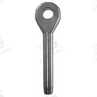LOOS Marine Eye Fitting: 3/32 in Compatible Rope Dia, 3/16 in Swaged Outside Dia, Marine Eye Fitting (MPN EY1-3X). Key specifications — Compatible Rope Material: Stainless Steel; Material: 316 Stainless Steel; Brand: LOOS.