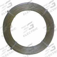 MALIN COMPANY Baling Wire: Oiled, 9 ga Wire Gauge, 0.114 in Wire Dia, 21 ft Lg, Aluminum (MPN 01-1144-014C). Key specifications — Material: Aluminum; Brand: MALIN COMPANY.