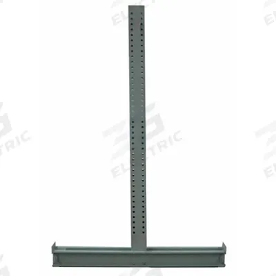 APPROVED VENDOR Upright: 8 ft x 8 in x 65 in, 12,530 lb Capacity/Side, 2 Sided - Heavy-Duty Pin-Lock Cantilever Rack Uprights