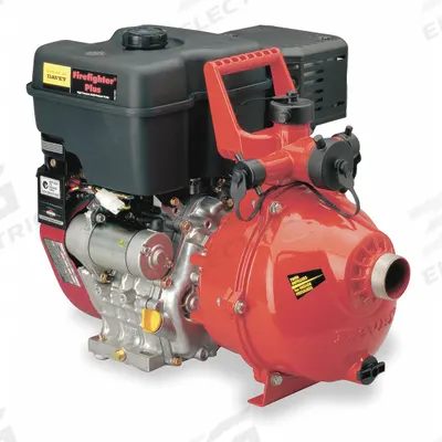 DAVEY Fire Pump: 10 hp, 1 1/2 in Intake and Disch - Engine Driven Fire Pumps