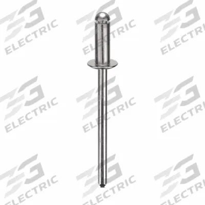 APPROVED VENDOR Blind Rivet,1 7/16 in L,1/8 in dia,PK500: Inch, 1 7/16 in Overall Lg, 11/32 in Body Lg - Domed-Head Blind Rivets
