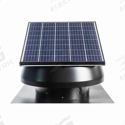 MAXX AIR Attic Exhaust Fan: Roof Mount, Solar, Max. 1,200 sq ft Attic, 1,280 cfm Max. - Roof-Mount Attic Exhaust Fans
