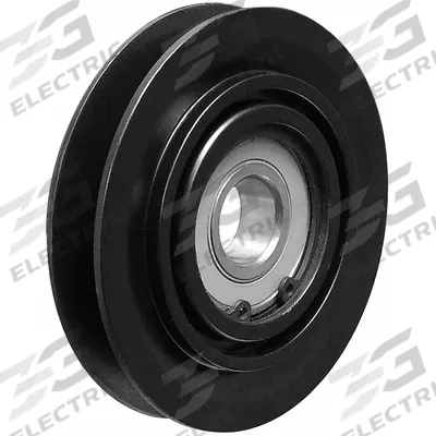DAYCO Idler Pulley: Idler Pulley, 89155, V-Belt, Ribbed, Flangeless Flange, Light Duty - Grooved V-Belt Idler Pulleys for Vehicles