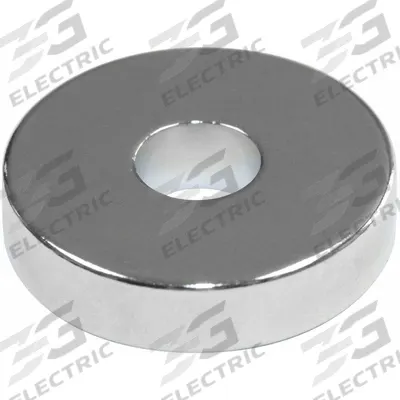 MAG-MATE Rare Earth Magnet: Neodymium, 7/8 in Outside Dia, 0.2 in Thick, Ring Magnet - Ring Rare Earth Magnets