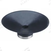 SMC Vacuum Pad: Flat, w/o Adapter, 50 mm Pad Dia, Fluoro Rubber, Black with Green Mark, 60A (MPN ZP50UF). Key specifications — attr1019101: ZP50UF; attr1019103: SMC; attr1019107: 60A.
