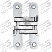 SOSS Concealed Hinge: 3 3/4 in Leaf Ht, 3/4 in Leaf Wd, Full Mortise Mounting, 2 Holes per Leaf (MPN 212US26D). Key specifications — Brand: SOSS; Finish: Satin Chromium-Plated.