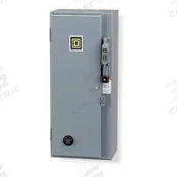 SQUARE D NEMA Combination Starter: Circuit Breaker, 3 Poles, NEMA Size 1, 120V AC, NEMA-Rated 1 (MPN 8539SCG44V02S). Key specifications — Includes Pilot Light: No; Maximum Voltage Rating: 600V AC; Brand: SQUARE D; Phase: Three; Coil Voltage: 120V AC; Control Transformer: No; Series: 8539; Includes Auxiliary Contacts: No.