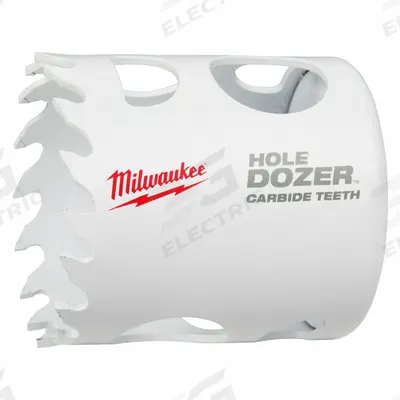 MILWAUKEE Hole Saw: 1 3/8 in Saw Dia., 4 Teeth per Inch, 1 5/8 in Max. Cutting Dp - Multi-Material-Cutting Hole Saws without Arbor