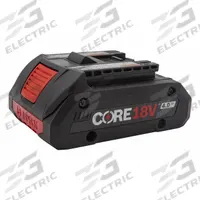 REED Battery: Bosch 18V, 4 Ah, Battery Included, Tabbed, 18V DC (MPN 4AHBAT). Key specifications — attr1278107: Not Oil-Resistant.