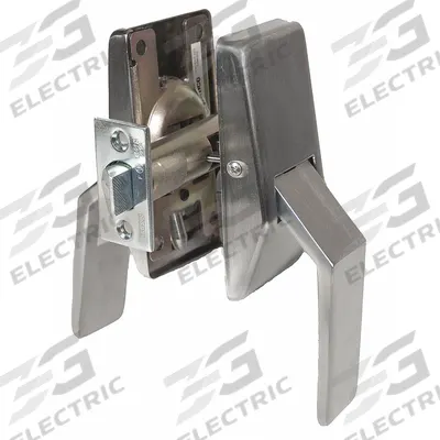 TRIMCO Door Lockset: Passage Paddle Locksets, ADA Compliant (MPN 1562ARH-5-52.710CU)