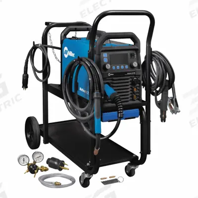 MILLER ELECTRIC Multiprocess Welder: Multimatic 215 PRO, DC - Miller Multimatic