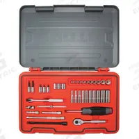 PROTO Socket Set: 1/4 in Drive, 37 Piece, SAE, 3/16 in to 3/8 in (MPN J47137S). Key specifications — attr1224269: 1/4 in; attr1204650: 3/16 in to 3/8 in; attr1204673: Socket Bits Included; attr1204688: PROTO; attr1206170: Standard Sockets.
