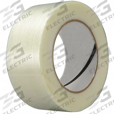 APPROVED VENDOR Strapping Tape: 4.5 mil Tape Thick, 1 in x 60 yd, White - Light-Duty Strapping Tape