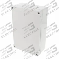 HAMMOND Enclosure: Polycarbonate, 7 in x 4 in x 2 in, NEMA 12/13/4/4X/6/6P, Screw On, Solid Cover (MPN 1555H2GY). Key specifications — Brand: HAMMOND; Closure Method: Screws; Knockouts: Not Included.