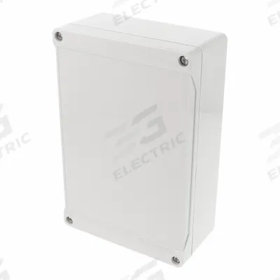 HAMMOND Enclosure: Polycarbonate, 7 in x 4 in x 2 in, NEMA 12/13/4/4X/6/6P, Screw On - Fiberglass Submersible Enclosures
