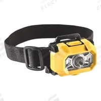 Safety-Rated Headlamp: 200 lm, 2.5 hr Run Time at Max. Brightness, 100 m Max Beam, 2 Light Outputs (MPN 49XX78). Key specifications — Brand: APPROVED VENDOR; Battery Requirements - Broad: Requires 3 AAA.